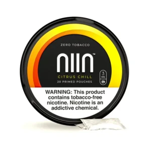 NIIN Zero Tobacco Pouches -Citrus Chill