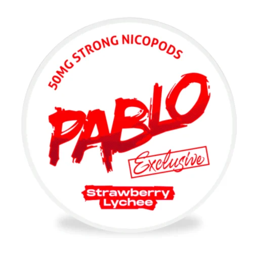Pablo Strawberry Lychee Nicotine Pouches